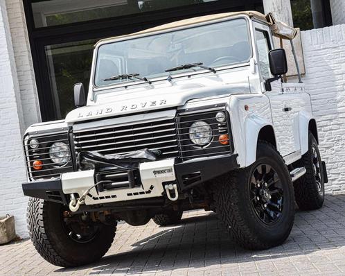 Land Rover Defender 90 TD4 CABRIO *19.554 KM* (bj 2012), Auto's, Land Rover, Bedrijf, Te koop, Alarm, Elektrische ramen, Lichtmetalen velgen