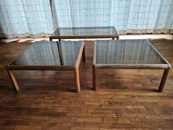 3 salontafels Van Den Berghe-Pauvers  beschikbaar voor biedingen
