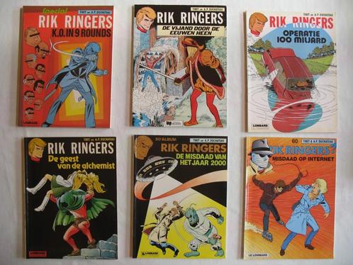 Rik Ringers 6 x 1ste druk, Livres, BD, Comme neuf, Plusieurs BD, Enlèvement ou Envoi