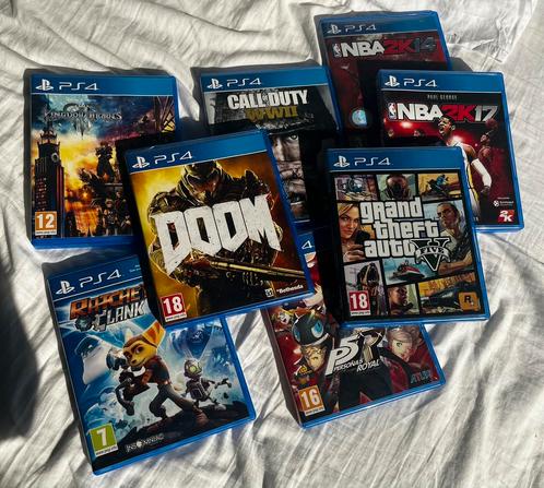 PS4 games, Games en Spelcomputers, Games | Sony PlayStation 4, Zo goed als nieuw, Ophalen of Verzenden