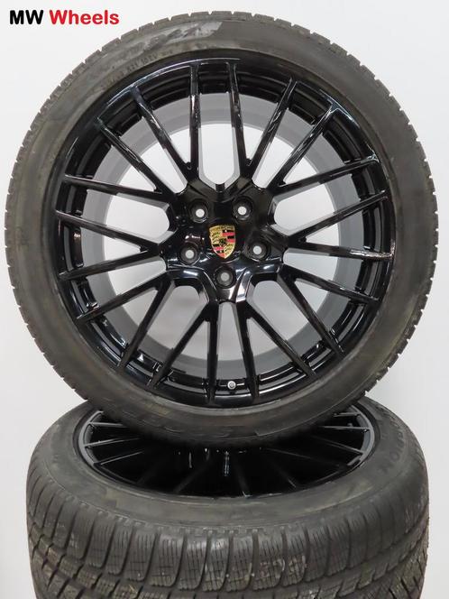 Originele Porsche 21 inch velgen Cayenne Coupe winterbanden, Autos : Pièces & Accessoires, Pneus & Jantes, Pneus et Jantes, Pneus hiver