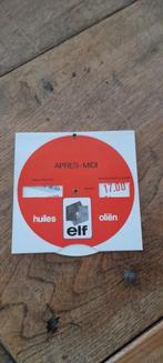 ancienne disque de stationnement pour ELF huiles matin, Ustensile, Enlèvement ou Envoi, Neuf