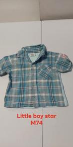 Jongen hemd maat 74, Kinderen en Baby's, Babykleding | Maat 74, Ophalen of Verzenden, Zo goed als nieuw, Jongetje, Overhemdje of Bloesje