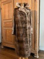 Manteau Vison véritable, Enlèvement ou Envoi, Porté, Taille 42/44 (L), Brun