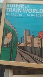 kuifje poster, Verzamelen, Ophalen of Verzenden