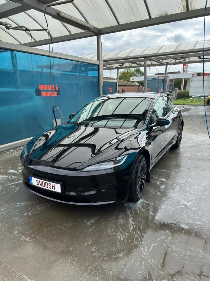 Tesla Modèle 3 - 04/2024, Autos, Tesla, Particulier, Model 3, Barres de toit, Électrique, Berline, 4 portes, Automatique, Noir