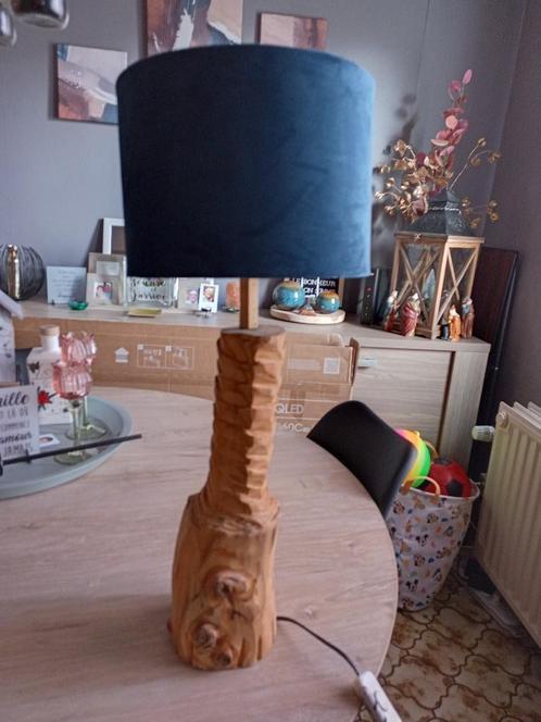 lampe de decoration, Huis en Inrichting, Lampen | Tafellampen, Nieuw, 50 tot 75 cm, Hout, Ophalen