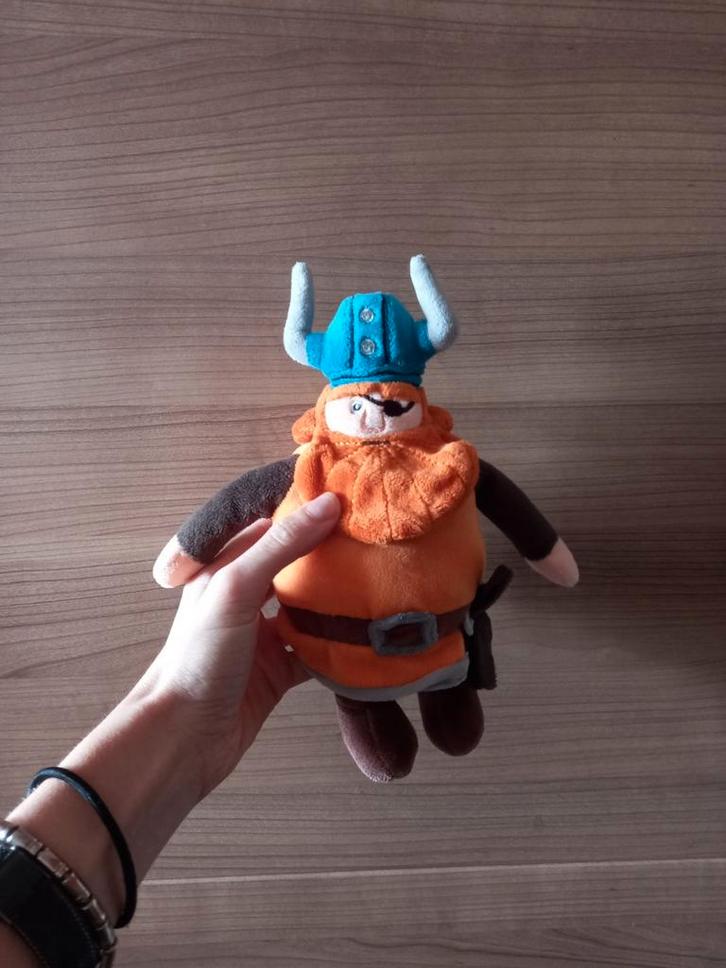 Nieuwe Wickie de viking Hagar knuffel Studio 100, Kinderen en Baby's, Speelgoed | Knuffels en Pluche, Nieuw, Overige typen, Ophalen of Verzenden