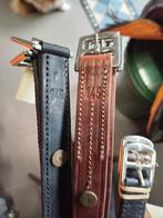 Forestier stijgbeugelriemen 145 cm cognac & zwart, Ophalen