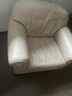 Comfortabele eenpersoonszetel, Huis en Inrichting, Ophalen, Gebruikt, Eenpersoons, Leer