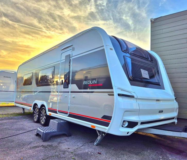 Dethleffs Beduin SCANDINAVIA 690 BQT, Caravans en Kamperen, Caravans, Bedrijf, tot en met 5, 1500 - 2000 kg, Treinzit, Dethleffs