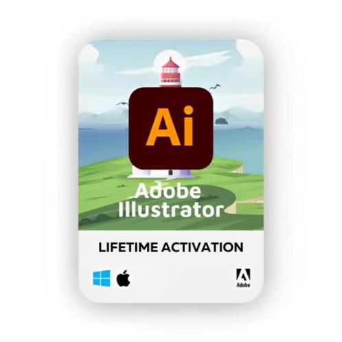 Adobe Illustrator 2024 | Windows et Mac | Version complète |, Informatique & Logiciels, Logiciel d'Édition, Neuf, MacOS, Windows