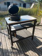 Bbq tafel metalen blad voor kleine kamado bbq, Ophalen, Zo goed als nieuw