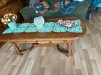 Eiken salontafel met 2 schuiven, Ophalen, Gebruikt