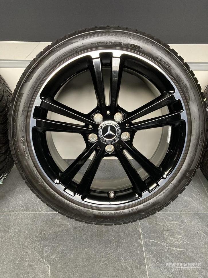18” originele Mercedes A W177 velgen + winterbanden 5x112, Auto-onderdelen, Banden en Velgen, Banden en Velgen, Winterbanden, 18 inch