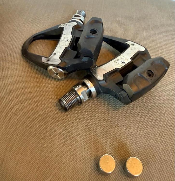 Garmin Rally RS200 SPD-SL vermogensmeterpedaal dubbelzijdig, Fietsen en Brommers, Fietsen | Racefietsen, Gebruikt, Ophalen of Verzenden