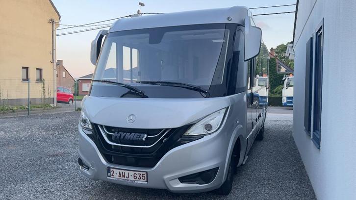 camper, Caravans en Kamperen, Mobilhomes, Particulier, tot en met 3, Integraal, Hymer, Mercedes, Diesel, Automaat, L-zit, 7 tot 8 meter