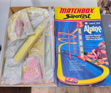 Matchbox Superfast Alpine Track Set 900 - 1973 Boxed Rare beschikbaar voor biedingen