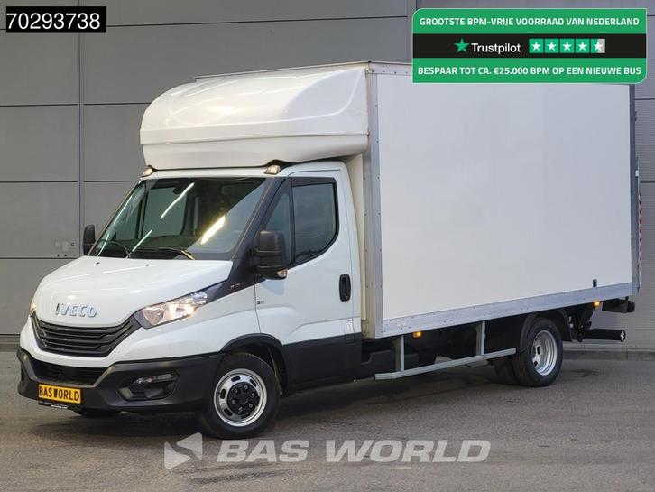 Iveco Daily 35C16 3.0L Laadklep Dubbellucht Bakwagen 160PK A, Auto's, Bestelwagens en Lichte vracht, Bedrijf, Te koop, Airconditioning