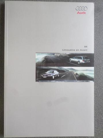 Audi  S6 Sedan & Avant 09-1999 brochure beschikbaar voor biedingen