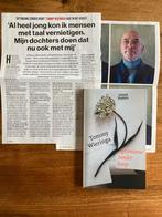 Optimisme zonder hoop - Tommy Wieringa + Artikel, Enlèvement ou Envoi, Comme neuf