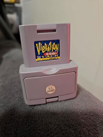 Nintendo 64 vibration pack. beschikbaar voor biedingen