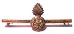 Vintage Sweetheart broche van de Royal Scots Fusiliers., Ophalen of Verzenden