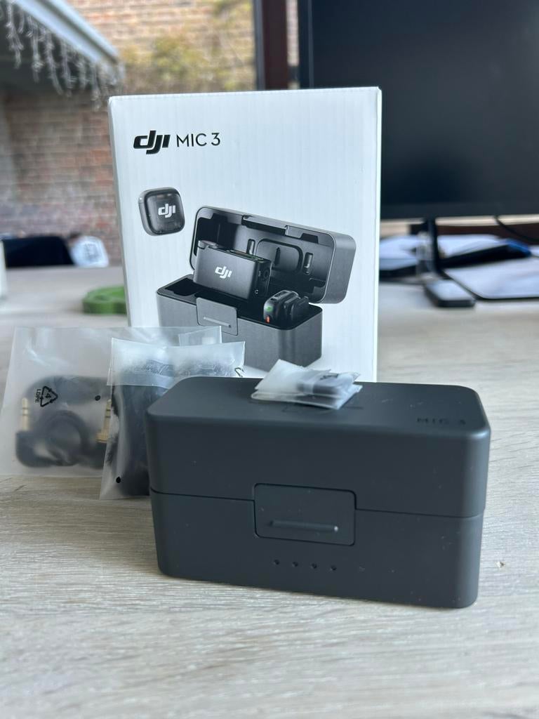 Dji mic 3 microfoon, Enlèvement ou Envoi, Comme neuf