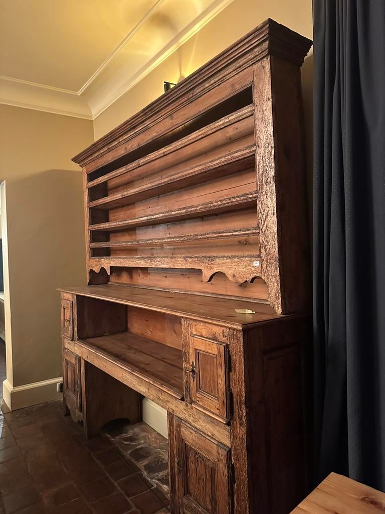 Armoire à assiettes vintage, Enlèvement, Utilisé