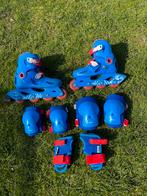 Inline skates met bescherming maat 32/34, Ophalen, Gebruikt, Kinderen