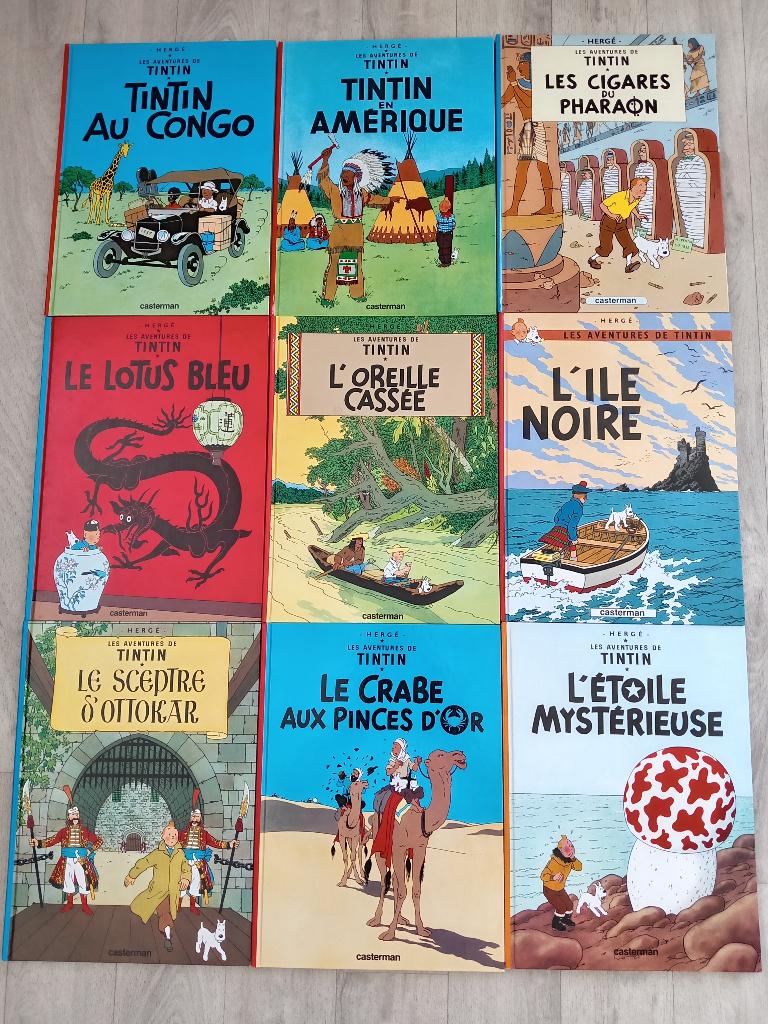 bd astérix, lucky luke, gaston lagaffe, boule & bill, tintin, Plusieurs BD, Enlèvement, Neuf