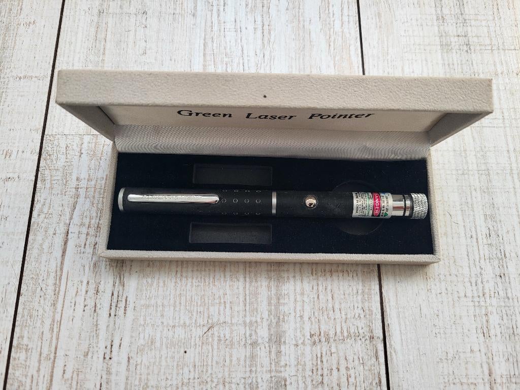 Professionele Laserpen Groen - Laserlampje, Ophalen of Verzenden, Nieuw, Laser, Kleur