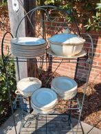 Belle vaisselle ancienne Boch de 40 pièces — 12 personnes, Antiquités & Art, Enlèvement