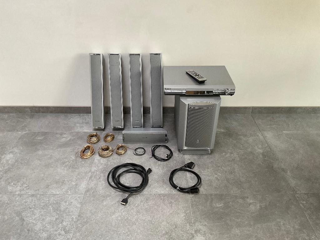 Panasonic Home 5.1 surround sound system. with dvd, TV, Hi-fi & Vidéo, Panasonic, Enlèvement, Utilisé, 70 watts ou plus