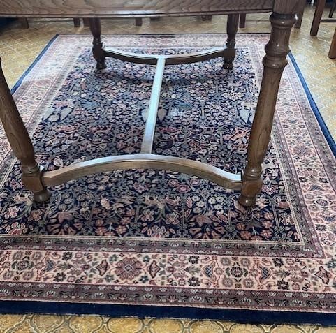 Vloermat, Ophalen, Gebruikt, Blauw, 150 tot 200 cm