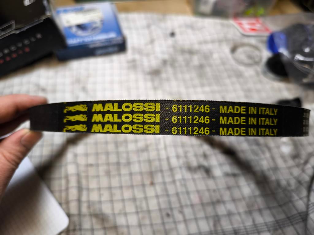 Malossi v riem, Ophalen of Verzenden, Piaggio