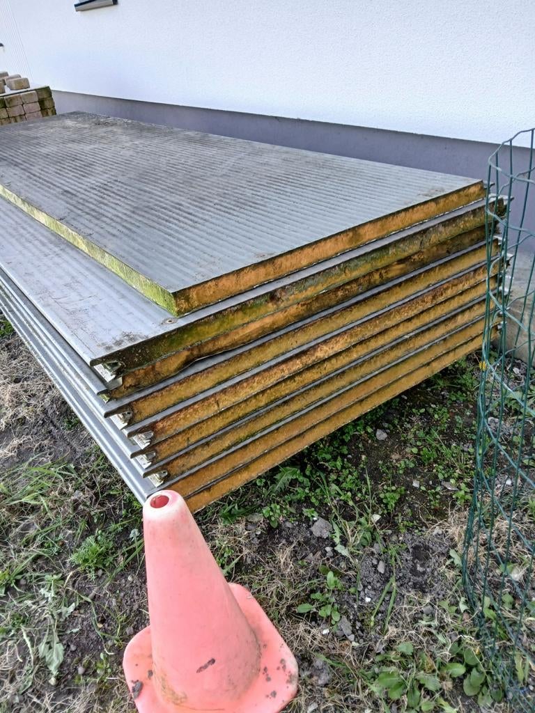 Panneaux Sandwitch 2,80 x 1 x 4,5 cm 8 pièces+1 gratuit, Enlèvement