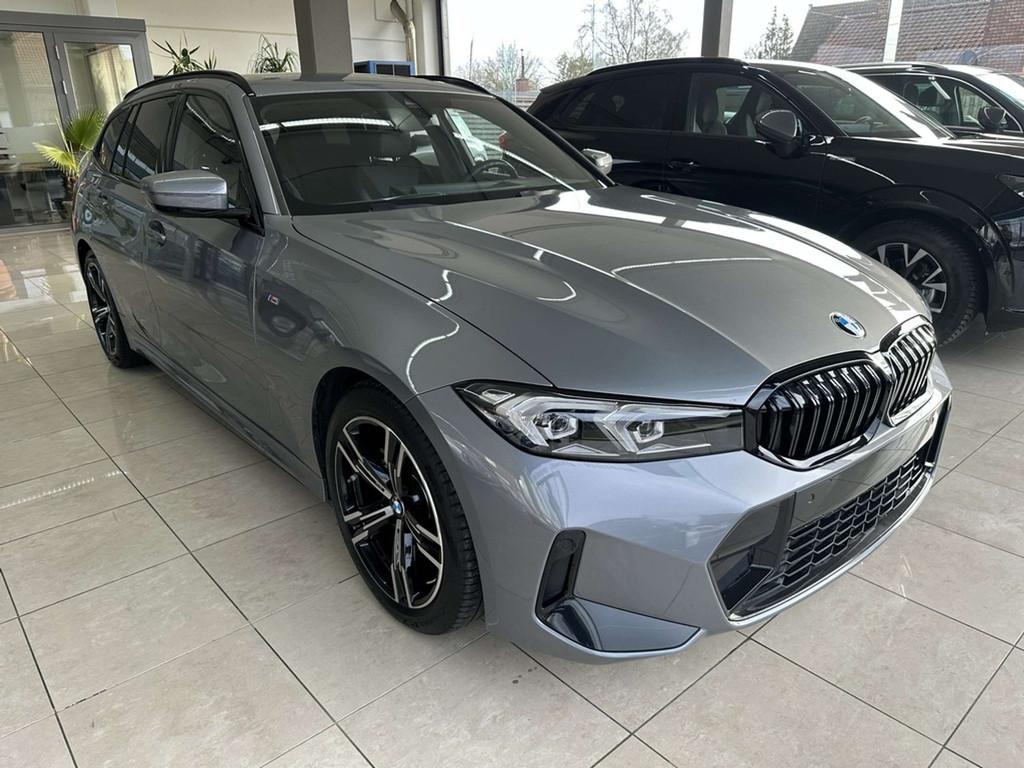 BMW 3 Serie 318 iA Touring M Sport|Sfeer|HiFi|Apple&Android|, Autos, Détection des panneaux routiers, Argent ou Gris, Achat, Noir