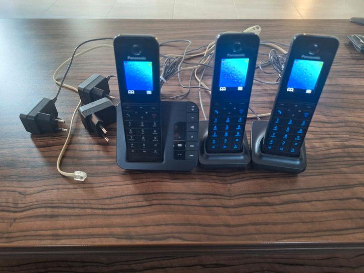 Digitale Panasonic draadloze telefoon met antwoordapparaat, Telecommunicatie, Vaste telefoons | Handsets en Draadloos, Zo goed als nieuw