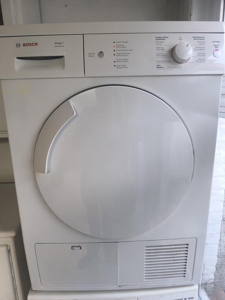 Sèche-linge Bosch Maxx 7 Sensitive, 6 à 8 kg, Comme neuf, Chargeur frontal, Enlèvement