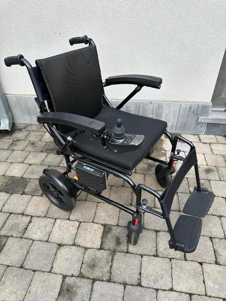 Fauteuil roulant électrique ultra-léger, Divers, Chaises roulantes, Comme neuf, Fauteuil roulant électrique, Pliant, Enlèvement ou Envoi