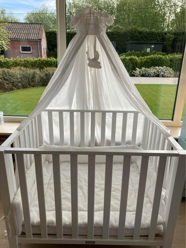 Park Bopita met accessoires en hemel, Kinderen en Baby's, Ophalen, Zo goed als nieuw, Rechthoekig, In hoogte verstelbaar