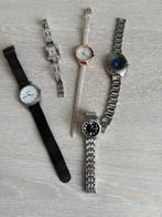 damens uurwerken, Staal, Staal, Polshorloge, Zo goed als nieuw