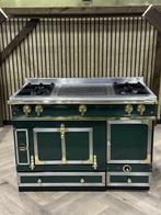 Magnifique La Cornue Vert/Laiton 120cm GAS + Extracteur, Electroménager, Enlèvement ou Envoi, Gril, Gaz