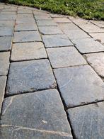 45m² de dalles en pierre bleue, Tuin en Terras, Ophalen, Gebruikt, Natuursteen, 10 m² of meer