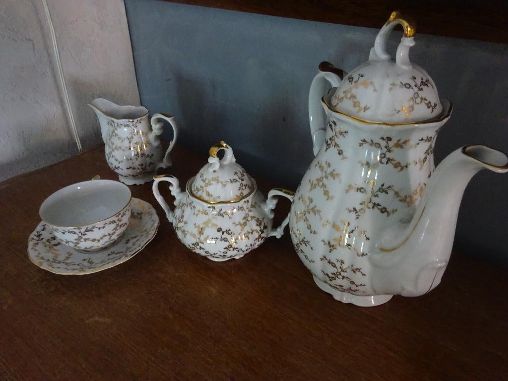 koffieservies, Antiek en Kunst, Antiek | Servies compleet, Ophalen