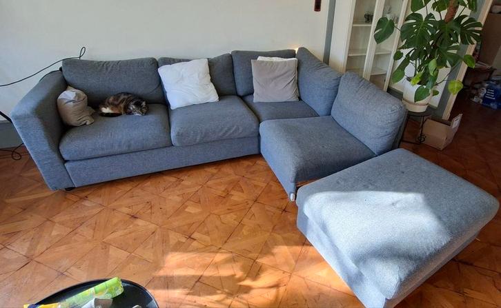Canapé d'angle gris GRATUIT, Maison & Meubles, Canapés | Coins salons complets, Enlèvement
