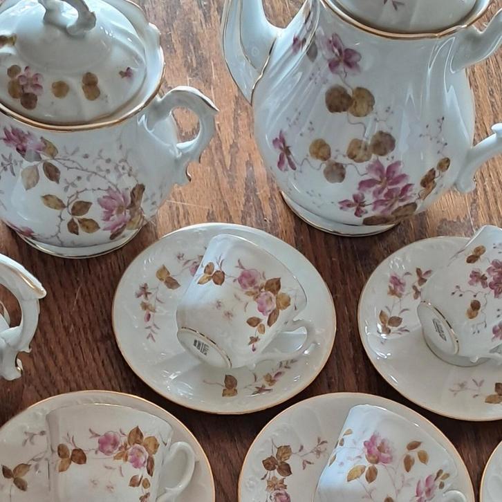 Limoges koffieset, Antiek en Kunst, Antiek | Servies compleet, Ophalen