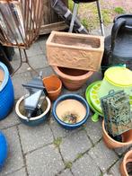 Mooie oude terracotta plantenbak, Tuin en Terras, Ophalen