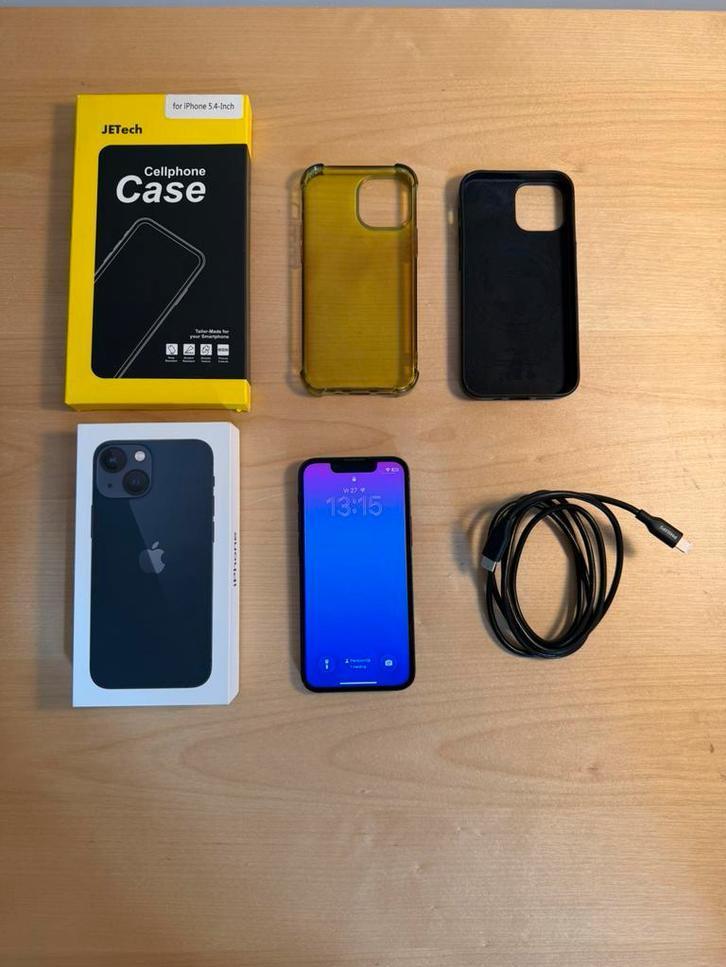 iPhone 13 Mini - 128 Go, Télécoms, Téléphonie mobile | Apple iPhone, Utilisé, 128 GB, Sans abonnement, Sans simlock, iPhone 13 mini